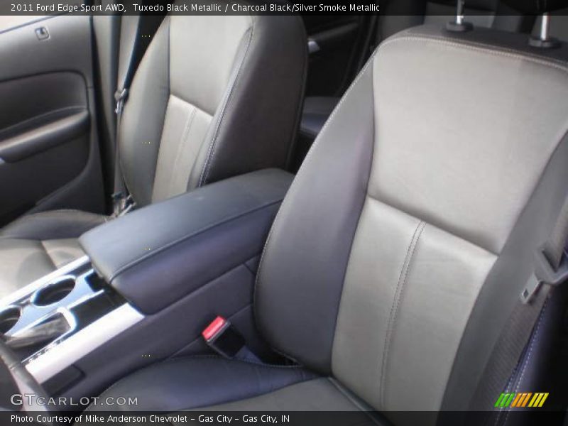 Tuxedo Black Metallic / Charcoal Black/Silver Smoke Metallic 2011 Ford Edge Sport AWD