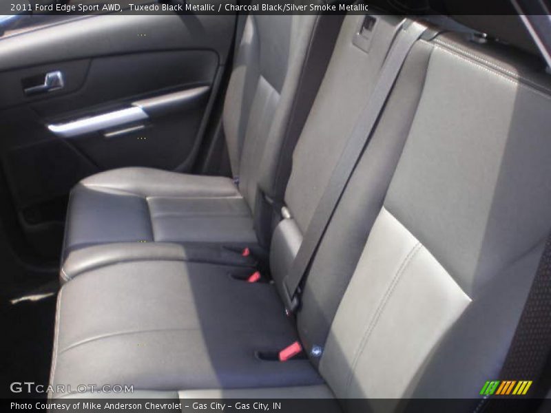 Tuxedo Black Metallic / Charcoal Black/Silver Smoke Metallic 2011 Ford Edge Sport AWD