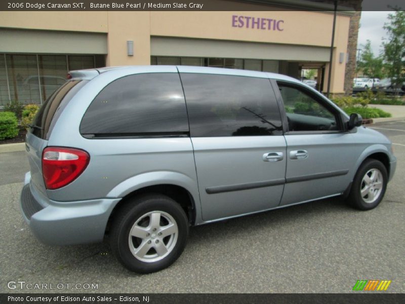 Butane Blue Pearl / Medium Slate Gray 2006 Dodge Caravan SXT