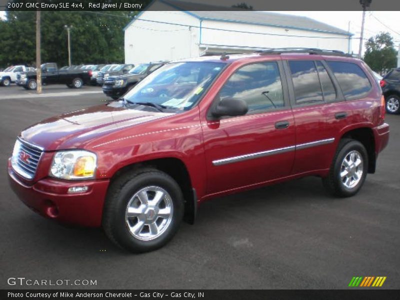 Red Jewel / Ebony 2007 GMC Envoy SLE 4x4