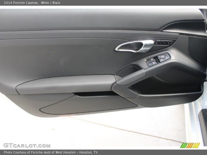 White / Black 2014 Porsche Cayman