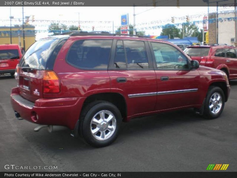 Red Jewel / Ebony 2007 GMC Envoy SLE 4x4