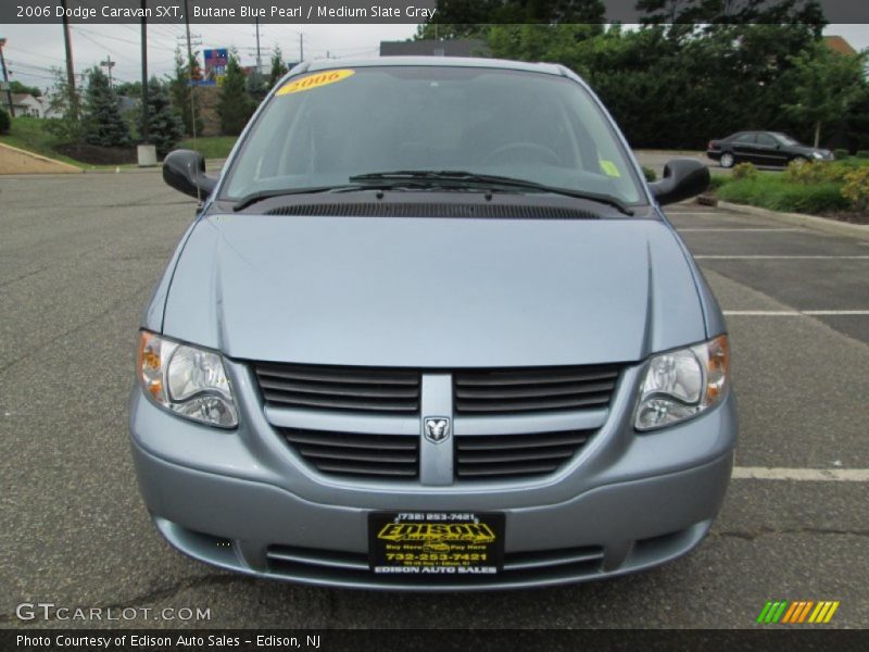Butane Blue Pearl / Medium Slate Gray 2006 Dodge Caravan SXT
