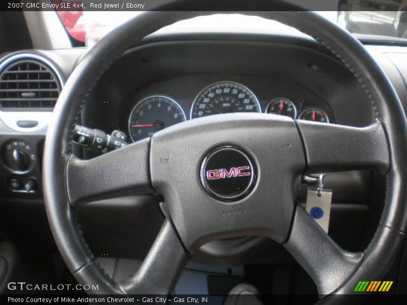 Red Jewel / Ebony 2007 GMC Envoy SLE 4x4