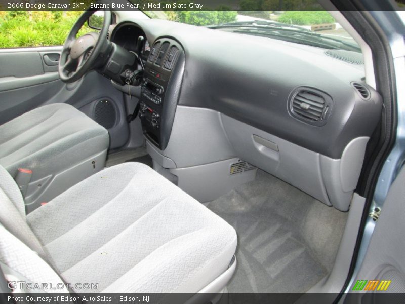 Butane Blue Pearl / Medium Slate Gray 2006 Dodge Caravan SXT