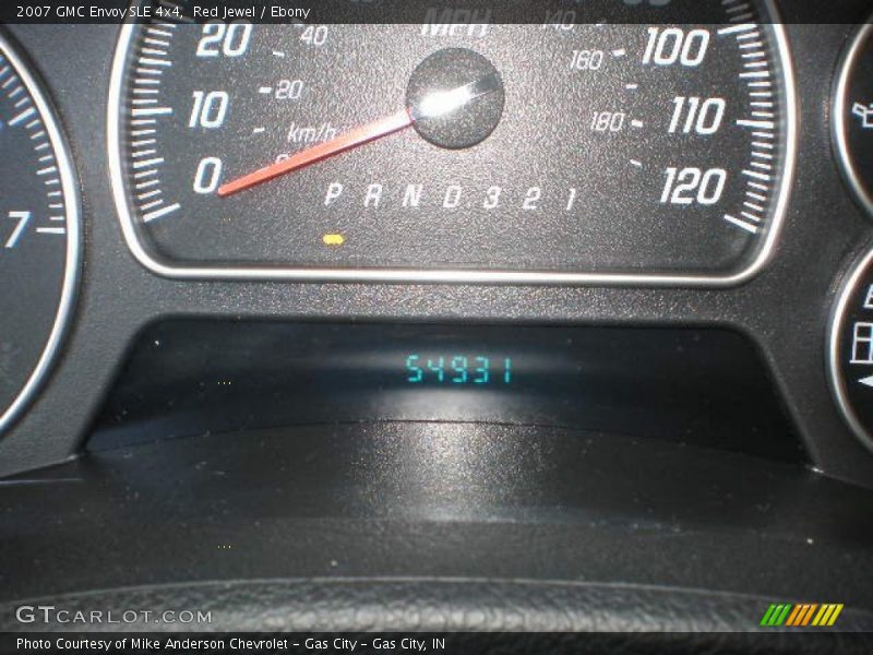 Red Jewel / Ebony 2007 GMC Envoy SLE 4x4