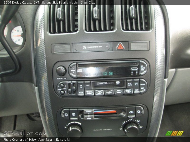 Butane Blue Pearl / Medium Slate Gray 2006 Dodge Caravan SXT
