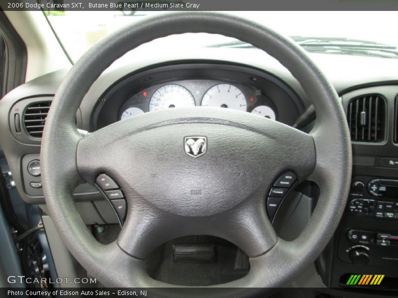 Butane Blue Pearl / Medium Slate Gray 2006 Dodge Caravan SXT