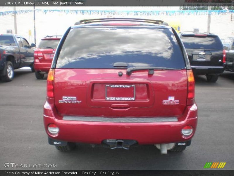 Red Jewel / Ebony 2007 GMC Envoy SLE 4x4