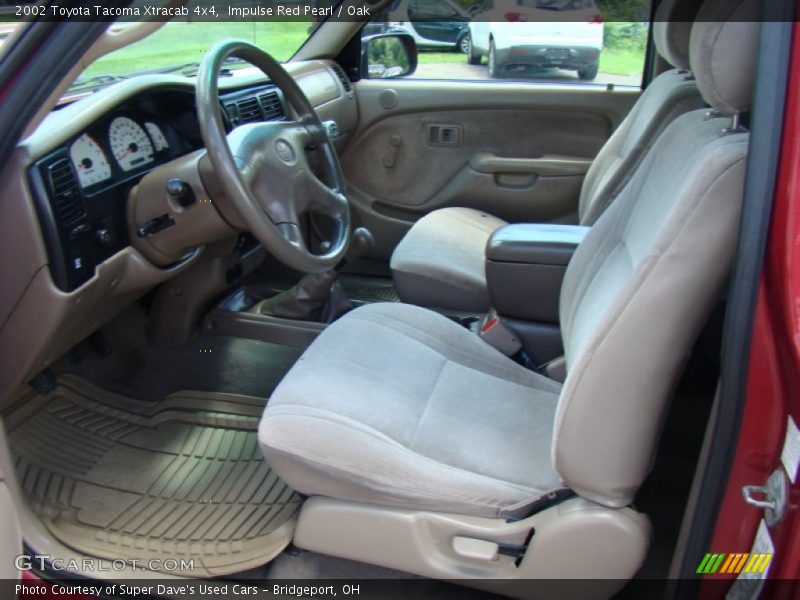 Impulse Red Pearl / Oak 2002 Toyota Tacoma Xtracab 4x4