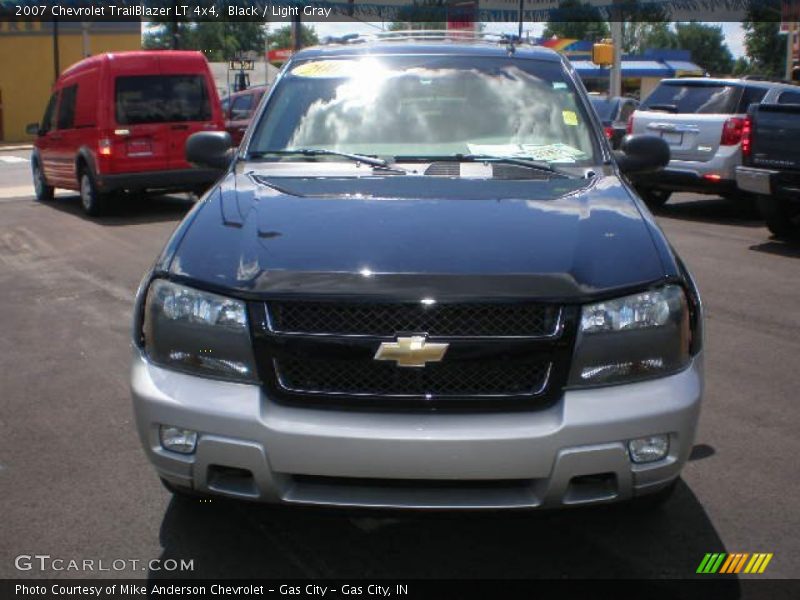 Black / Light Gray 2007 Chevrolet TrailBlazer LT 4x4