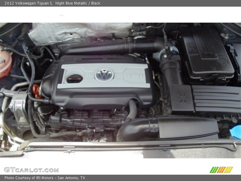 Night Blue Metallic / Black 2012 Volkswagen Tiguan S