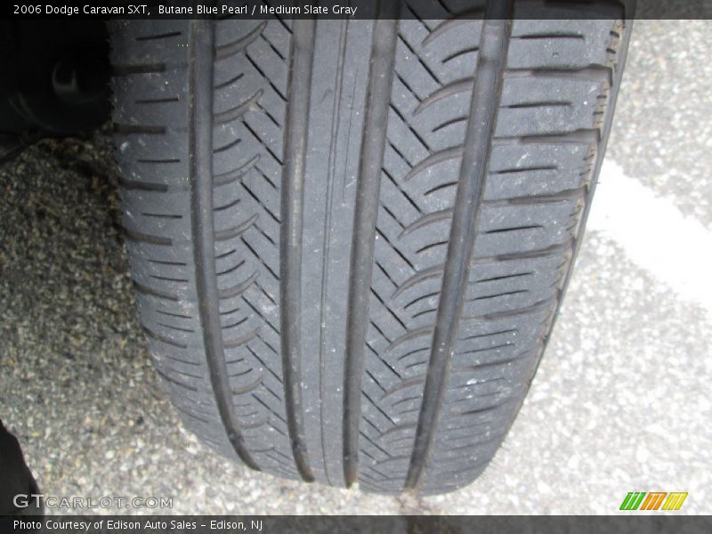 Butane Blue Pearl / Medium Slate Gray 2006 Dodge Caravan SXT