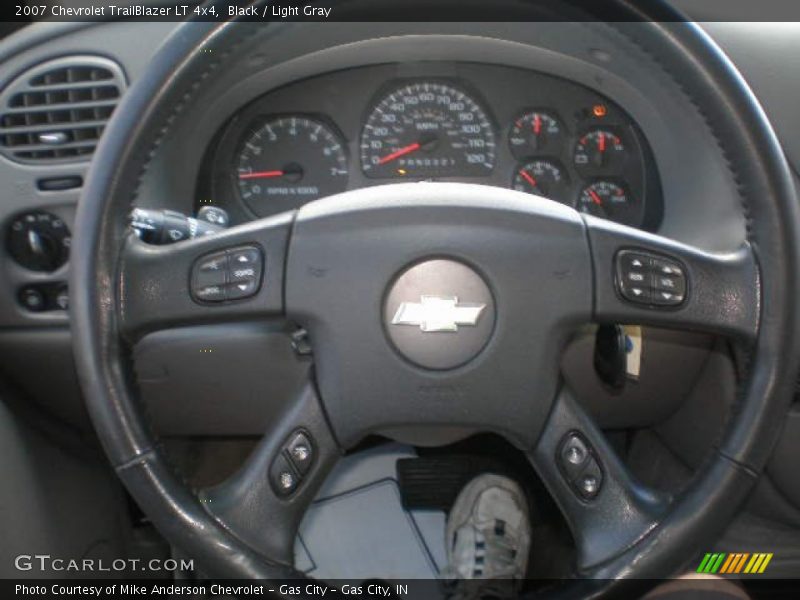 Black / Light Gray 2007 Chevrolet TrailBlazer LT 4x4