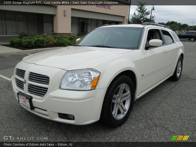 Cool Vanilla White / Dark Slate Gray/Light Graystone 2005 Dodge Magnum R/T