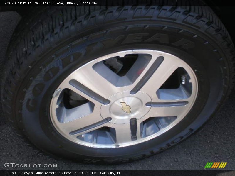 Black / Light Gray 2007 Chevrolet TrailBlazer LT 4x4