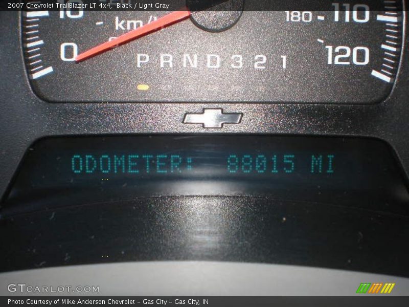 Black / Light Gray 2007 Chevrolet TrailBlazer LT 4x4