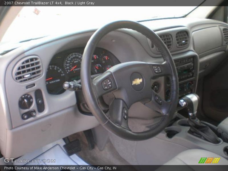 Black / Light Gray 2007 Chevrolet TrailBlazer LT 4x4