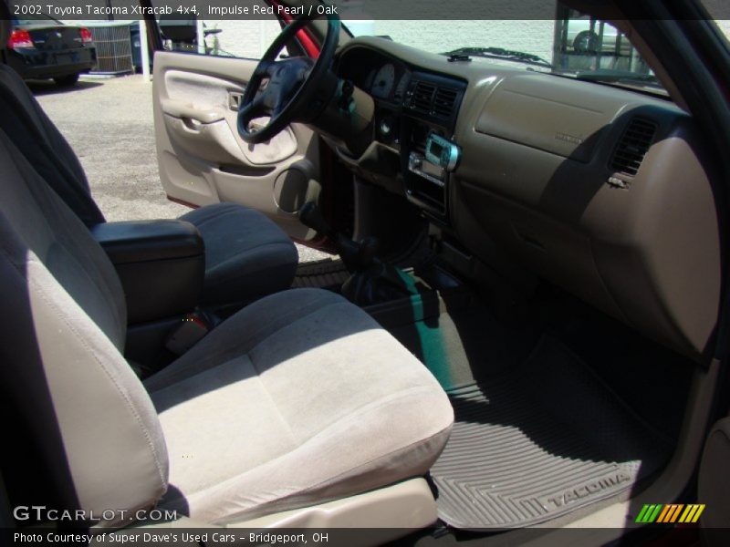 Impulse Red Pearl / Oak 2002 Toyota Tacoma Xtracab 4x4