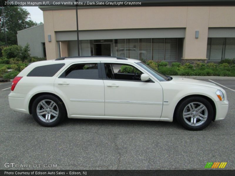 Cool Vanilla White / Dark Slate Gray/Light Graystone 2005 Dodge Magnum R/T