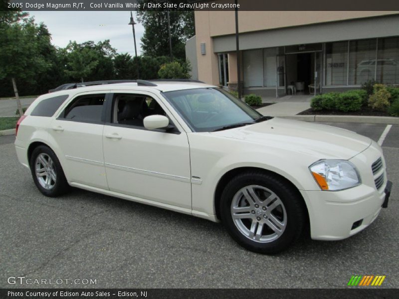 Cool Vanilla White / Dark Slate Gray/Light Graystone 2005 Dodge Magnum R/T