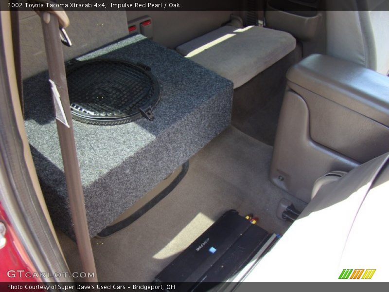Impulse Red Pearl / Oak 2002 Toyota Tacoma Xtracab 4x4