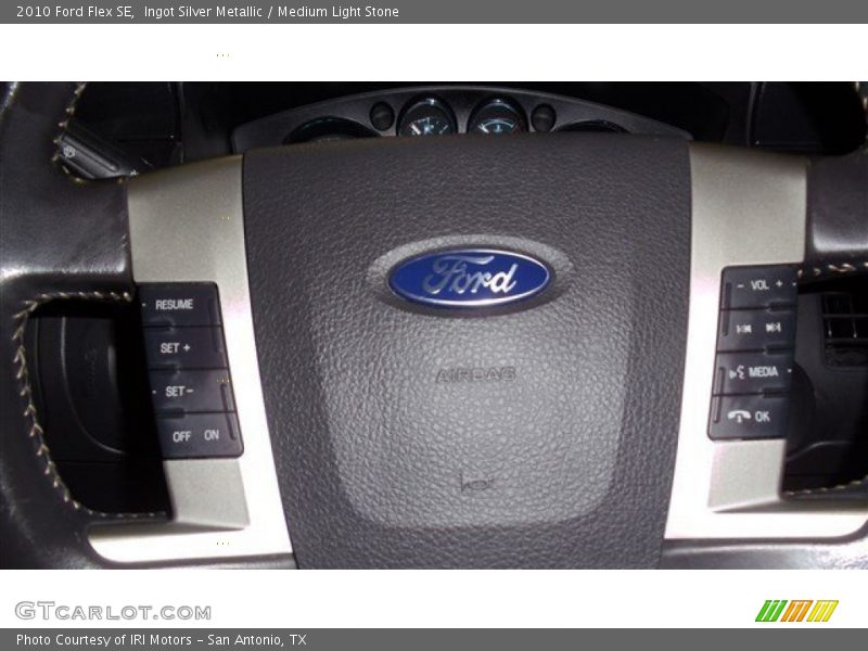 Ingot Silver Metallic / Medium Light Stone 2010 Ford Flex SE
