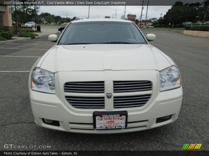 Cool Vanilla White / Dark Slate Gray/Light Graystone 2005 Dodge Magnum R/T