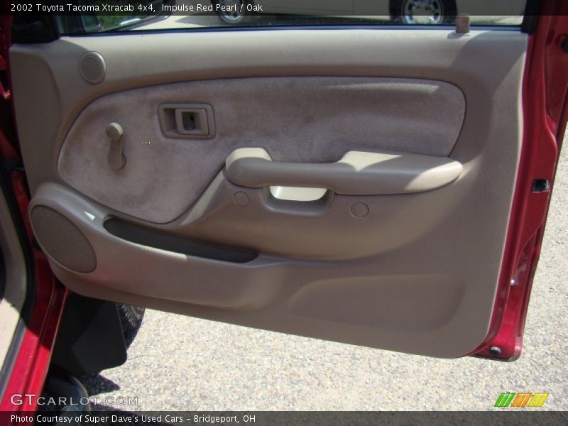Impulse Red Pearl / Oak 2002 Toyota Tacoma Xtracab 4x4