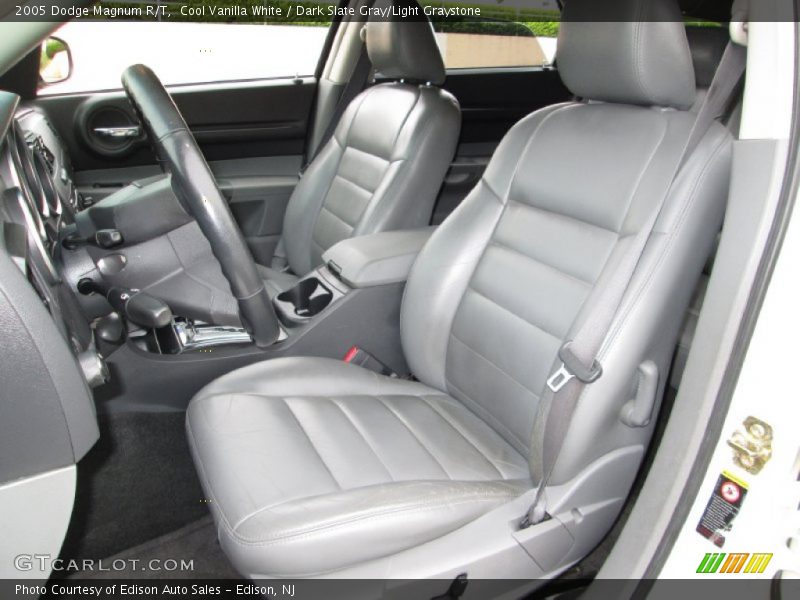 Cool Vanilla White / Dark Slate Gray/Light Graystone 2005 Dodge Magnum R/T