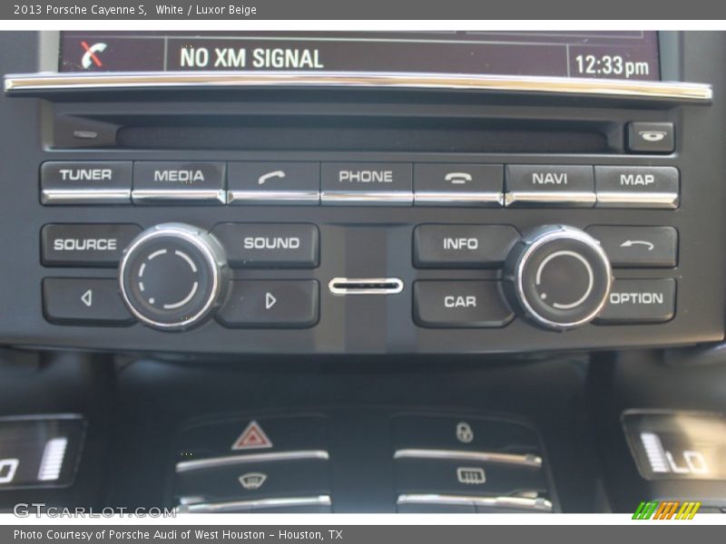 Controls of 2013 Cayenne S