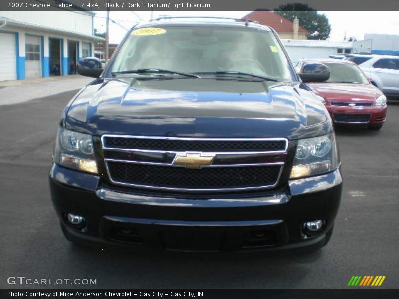 Black / Dark Titanium/Light Titanium 2007 Chevrolet Tahoe LTZ 4x4