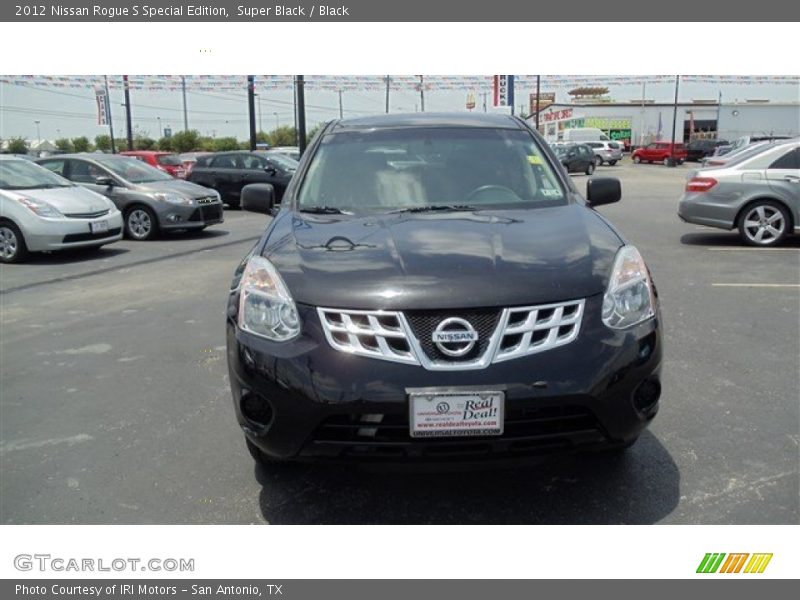 Super Black / Black 2012 Nissan Rogue S Special Edition