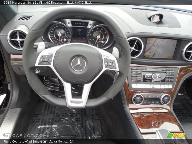 Dashboard of 2013 SL 63 AMG Roadster