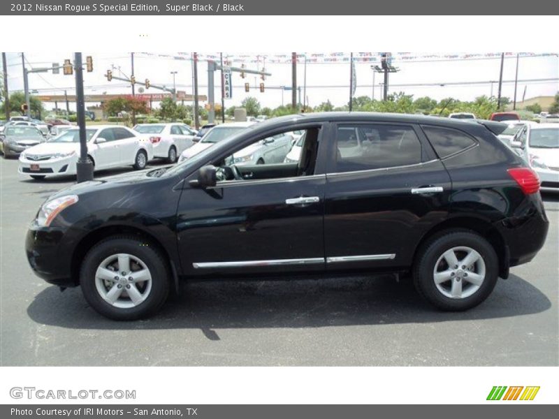 Super Black / Black 2012 Nissan Rogue S Special Edition