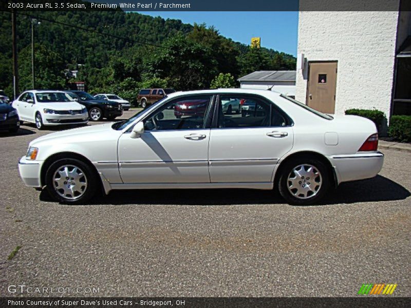  2003 RL 3.5 Sedan Premium White Pearl