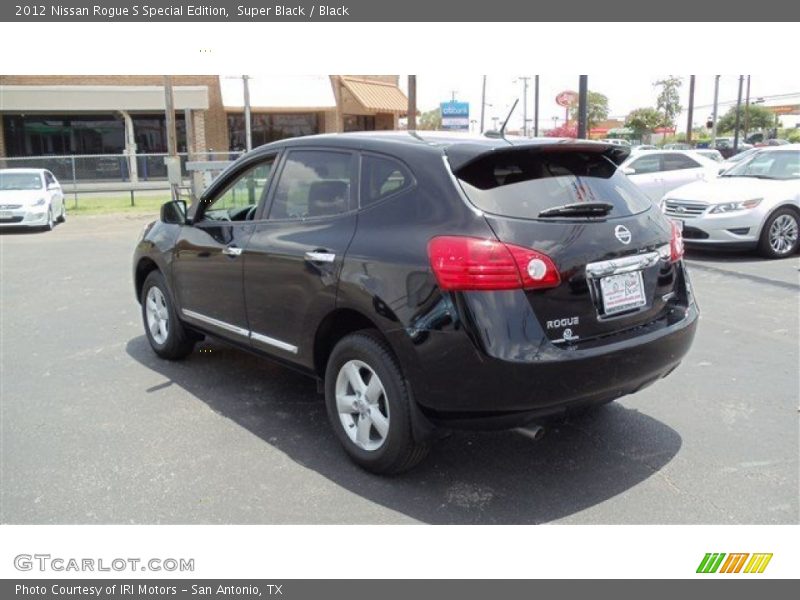 Super Black / Black 2012 Nissan Rogue S Special Edition