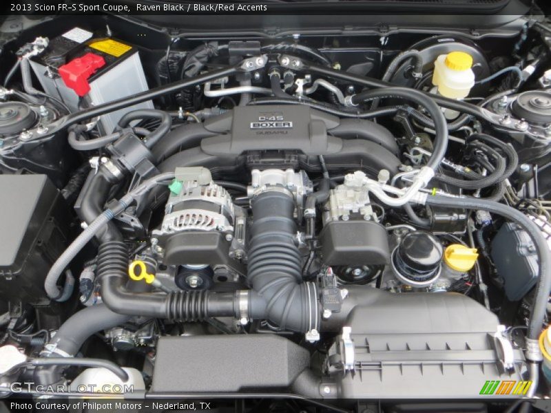  2013 FR-S Sport Coupe Engine - 2.0 Liter DOHC 16-Valve VVT D-4S Flat 4 Cylinder