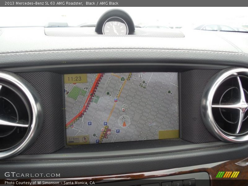Navigation of 2013 SL 63 AMG Roadster
