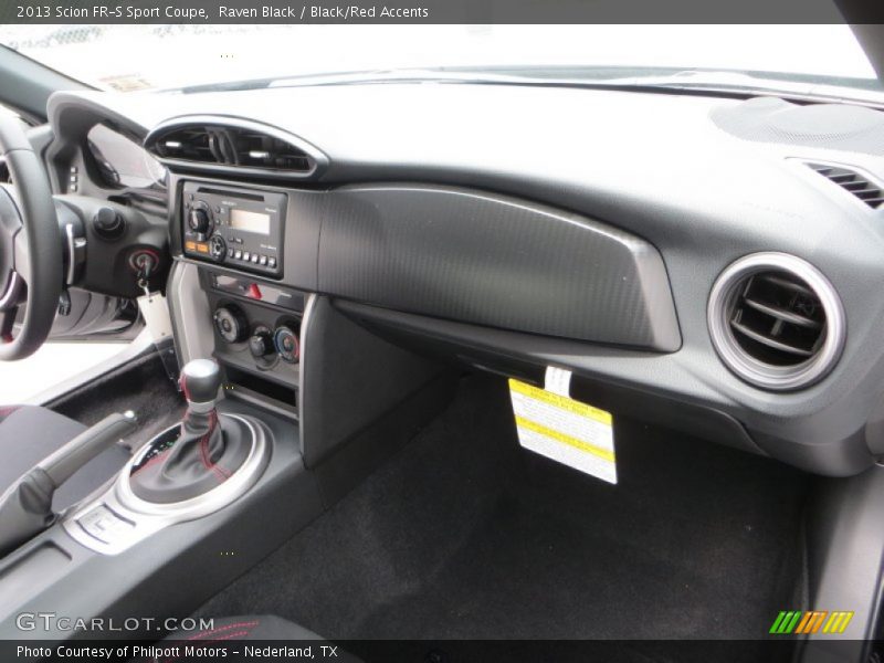 Dashboard of 2013 FR-S Sport Coupe