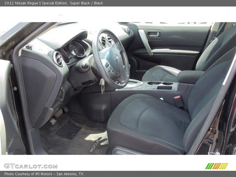 Super Black / Black 2012 Nissan Rogue S Special Edition