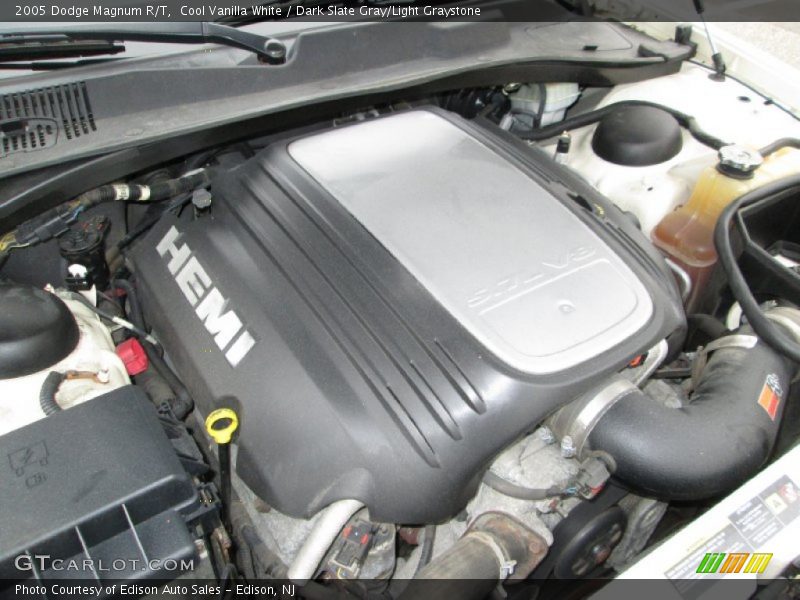 Cool Vanilla White / Dark Slate Gray/Light Graystone 2005 Dodge Magnum R/T