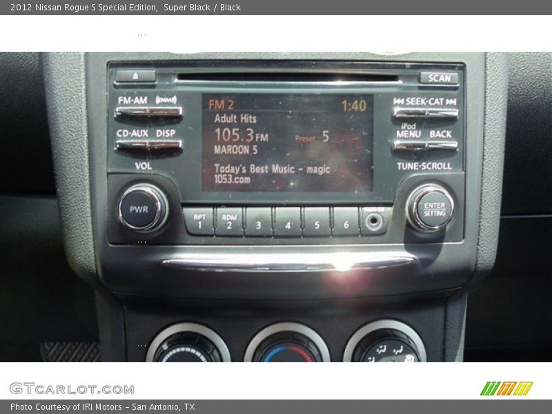 Super Black / Black 2012 Nissan Rogue S Special Edition