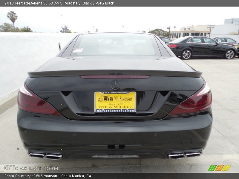 Black / AMG Black 2013 Mercedes-Benz SL 63 AMG Roadster