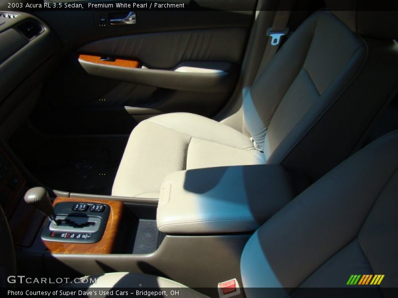 Premium White Pearl / Parchment 2003 Acura RL 3.5 Sedan