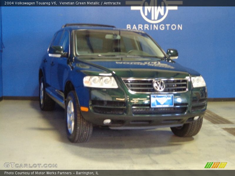 Venetian Green Metallic / Anthracite 2004 Volkswagen Touareg V6
