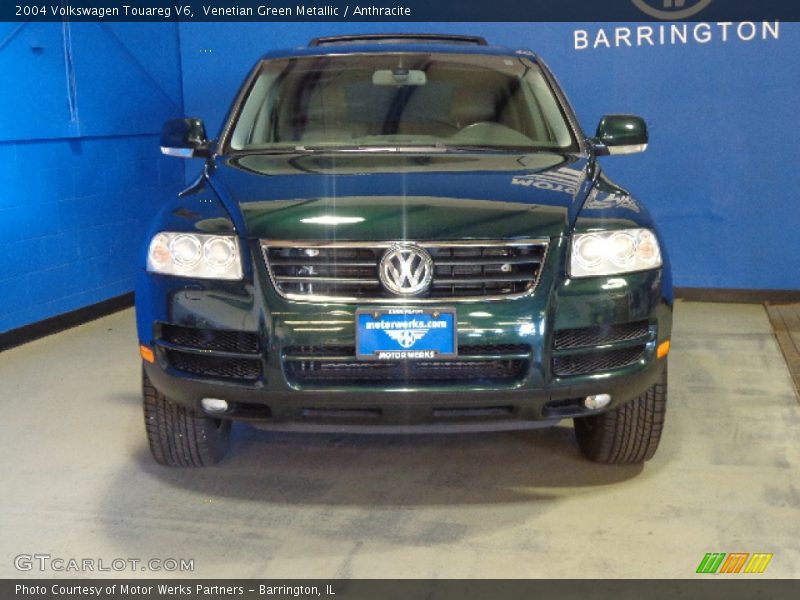 Venetian Green Metallic / Anthracite 2004 Volkswagen Touareg V6