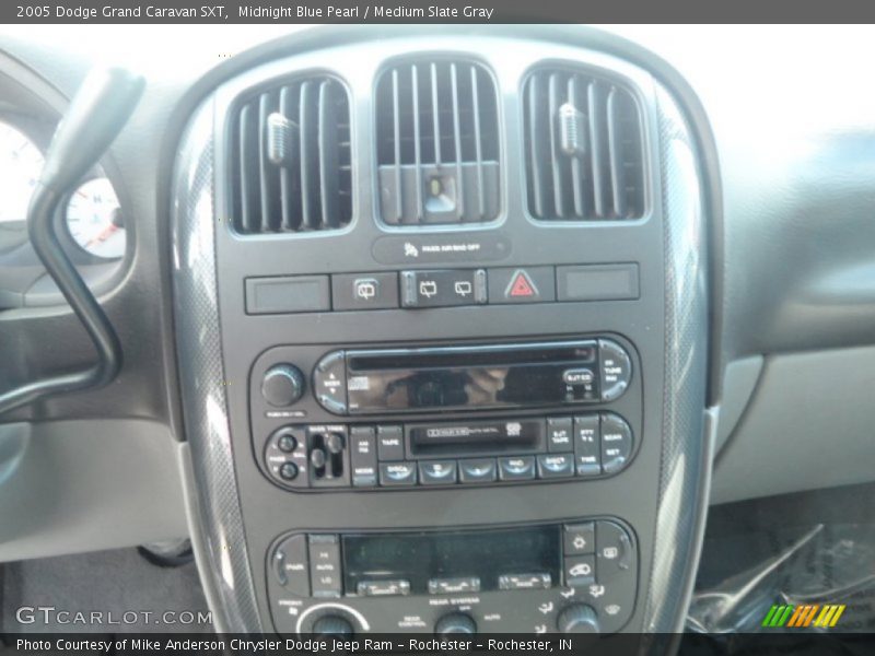 Midnight Blue Pearl / Medium Slate Gray 2005 Dodge Grand Caravan SXT