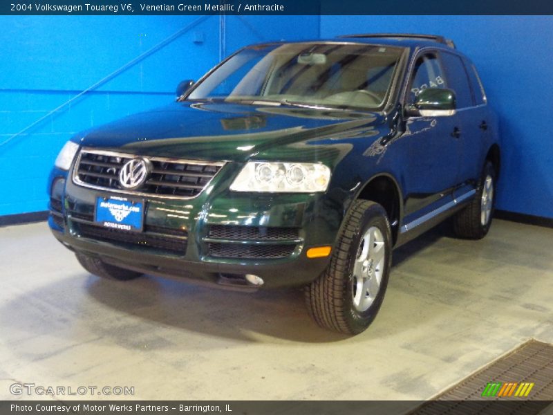 Venetian Green Metallic / Anthracite 2004 Volkswagen Touareg V6