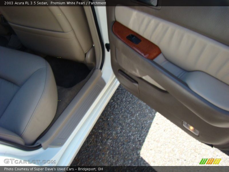Premium White Pearl / Parchment 2003 Acura RL 3.5 Sedan